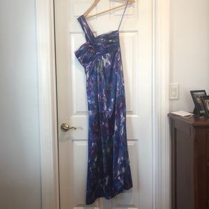 Banana Republic Cross Shoulder Prom Dress